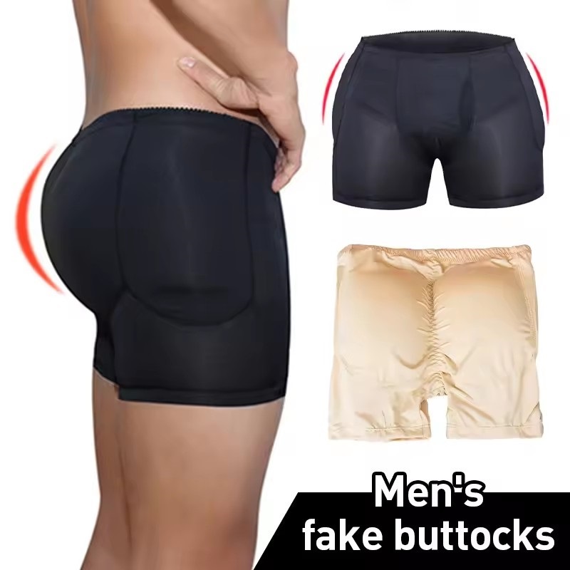 Männer Gepolsterte Hüfte Enhan – Boxer Brief Pack Cotton Bewertung und Preis