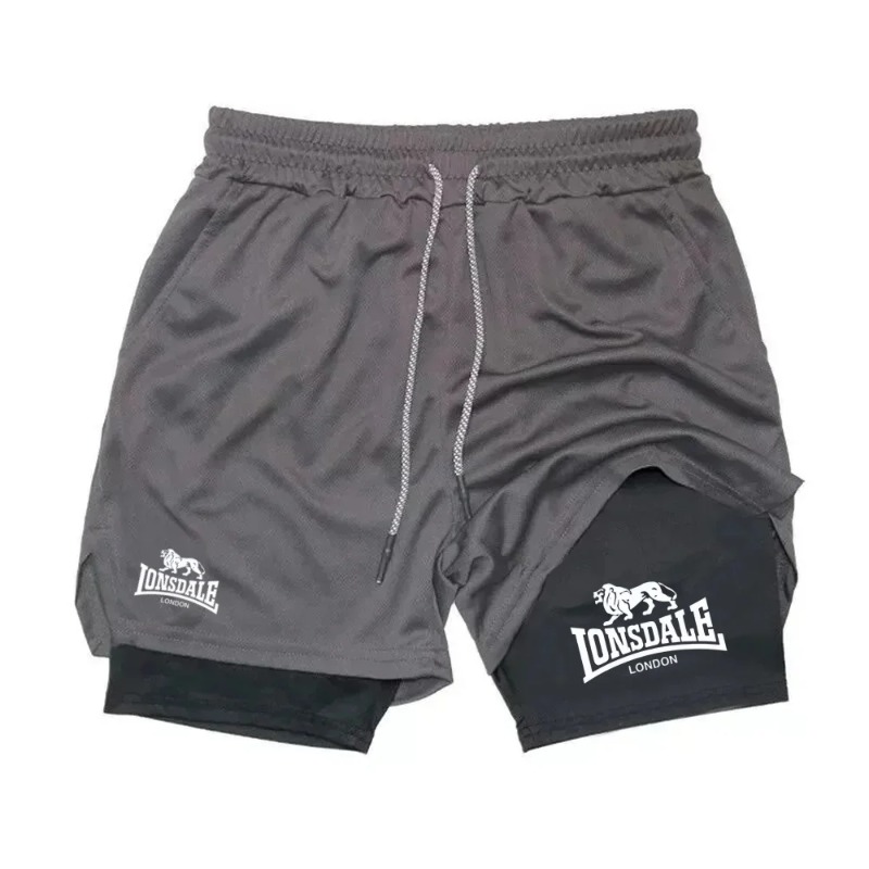 Bedruckte 2-in-1-Laufshorts fü – Compression Shorts Athletes Bewertung und Preis