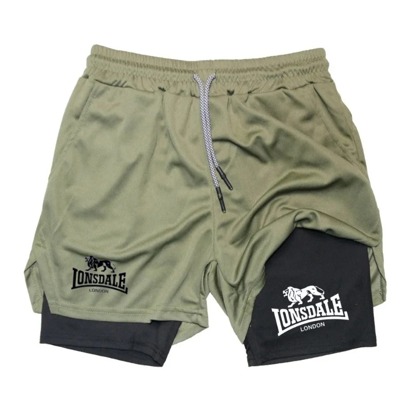 Bedruckte 2-in-1-Laufshorts fü – Compression Shorts Athletes Bewertung und Preis