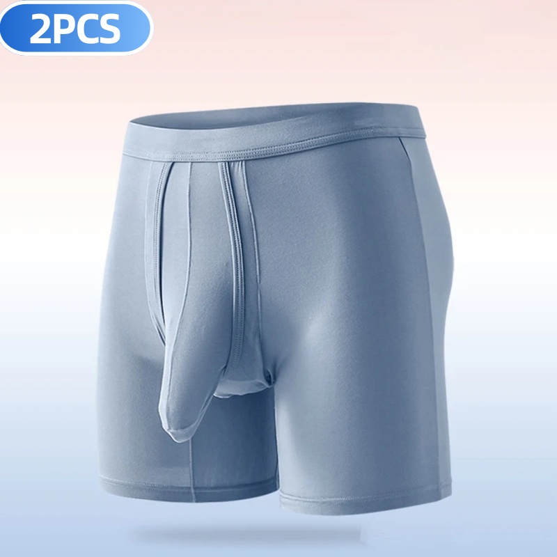 2PCS Herren Lange Beine Unterw – Long Leg Trunk Men Bewertung und Preis