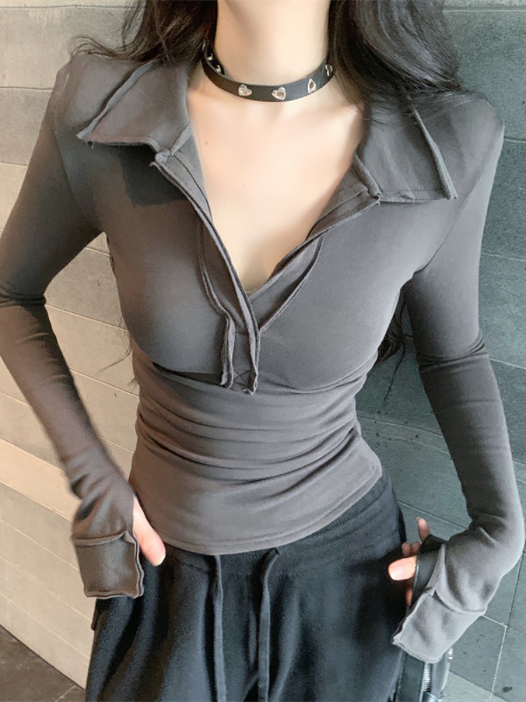 Slim Fit Langarm V-Ausschnitt  – T Shirt Tight Fit Bewertung und Preis
