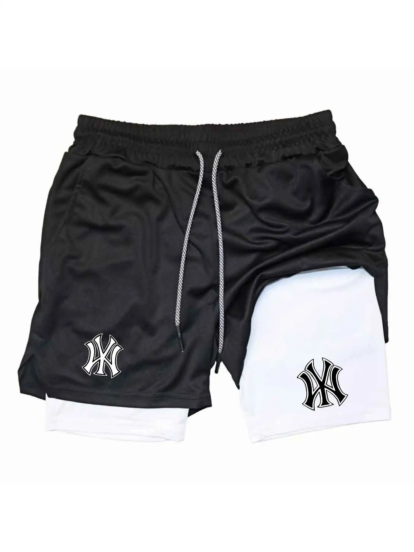 Herren 2-in-1 Sportshorts mit  – Compression Shorts Athletes Bewertung und Preis